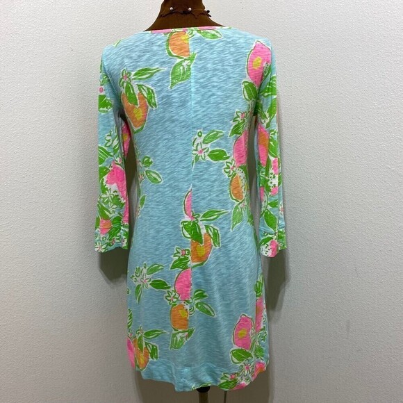 Lilly Pulitzer Blue Lemonade Marlow Size Small - Picture 5 of 6
